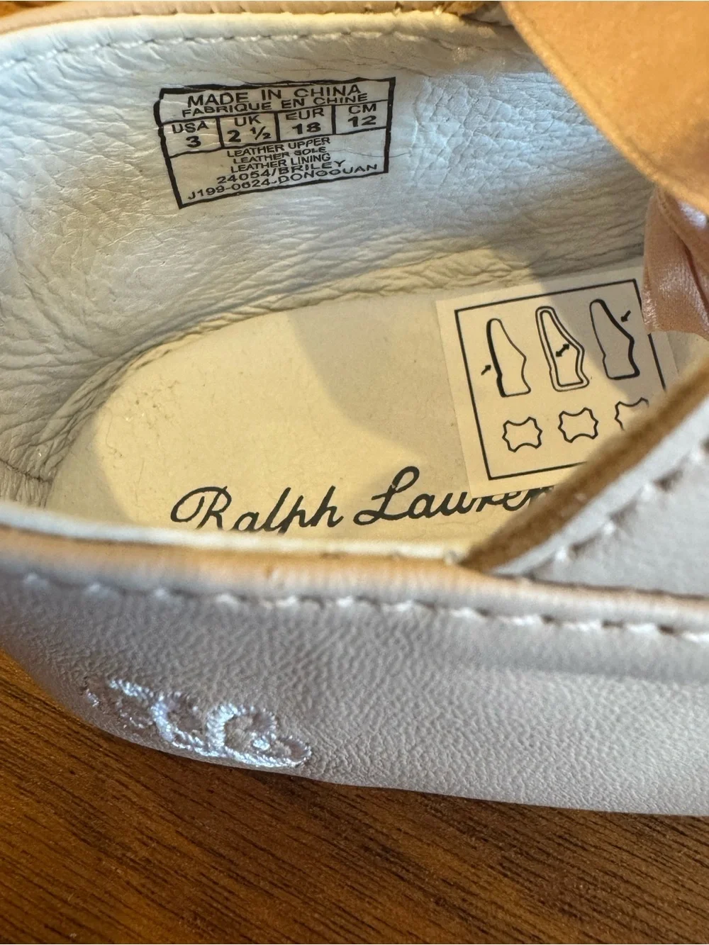 POLO RALPH LAUREN Lauren Girls' Briley Ballet Flats - Baby